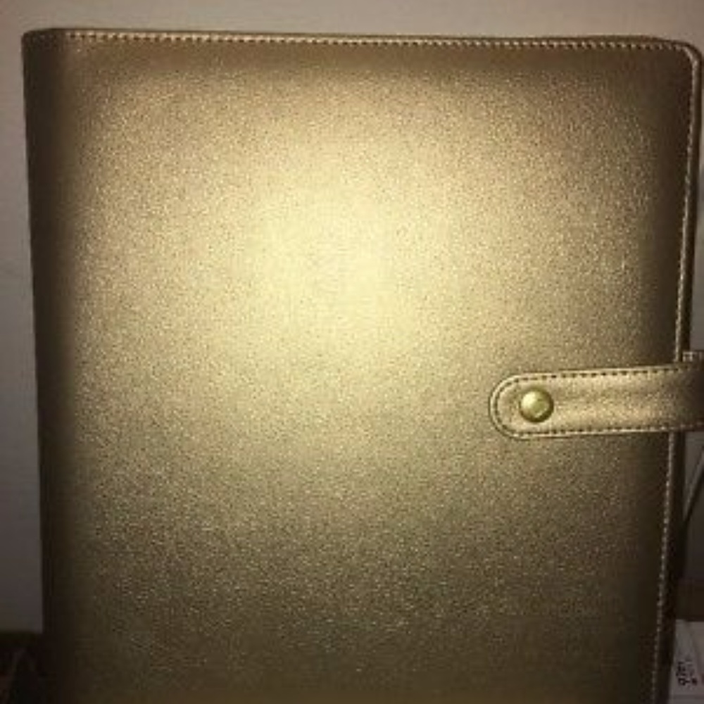 The Happy Planner Classic Deluxe Cover, GOLD